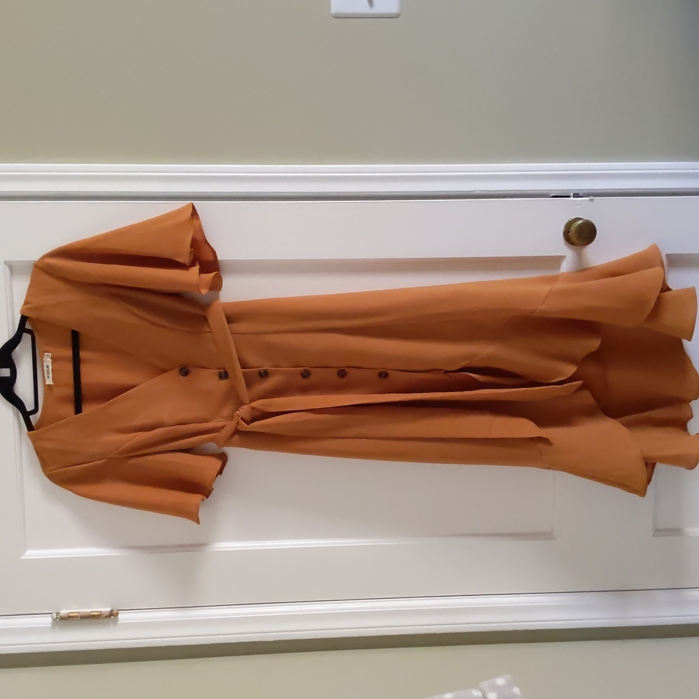 Anthropologie Button Up Dress